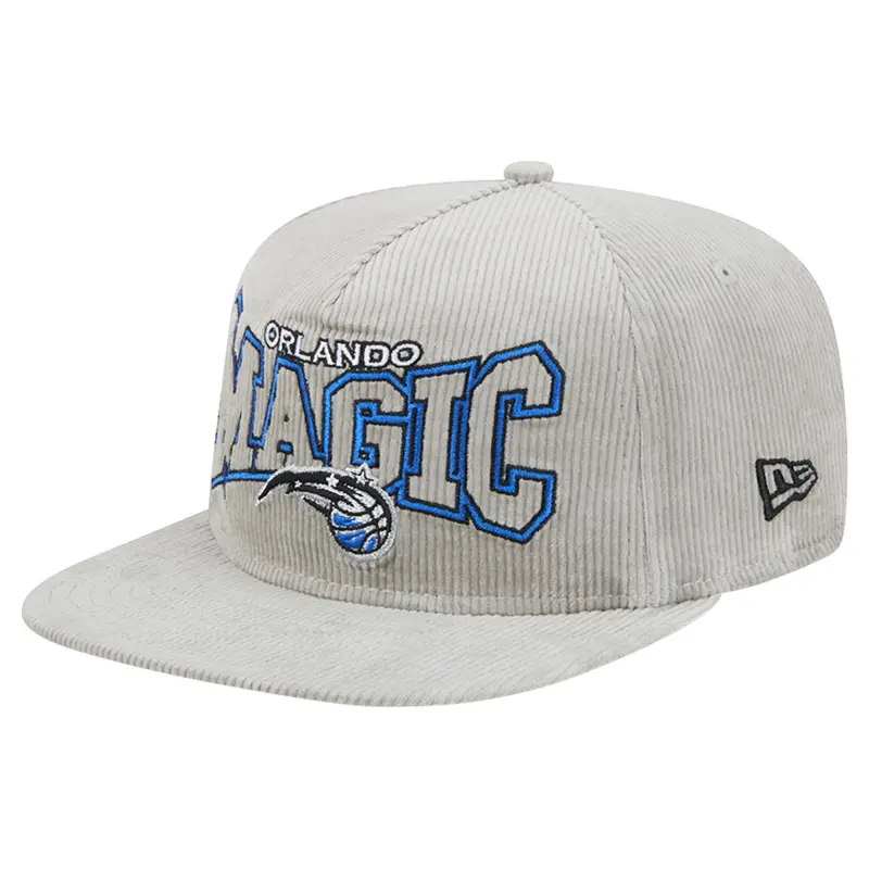 men8217s orlando magic new era gray throwback corduroy golfer snapback hat